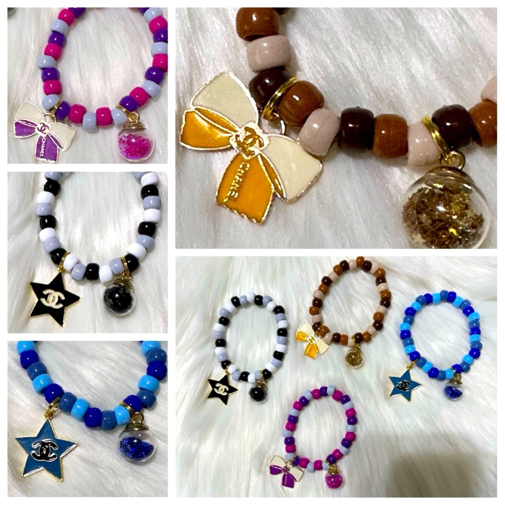 Beaded Charm Bracelets
